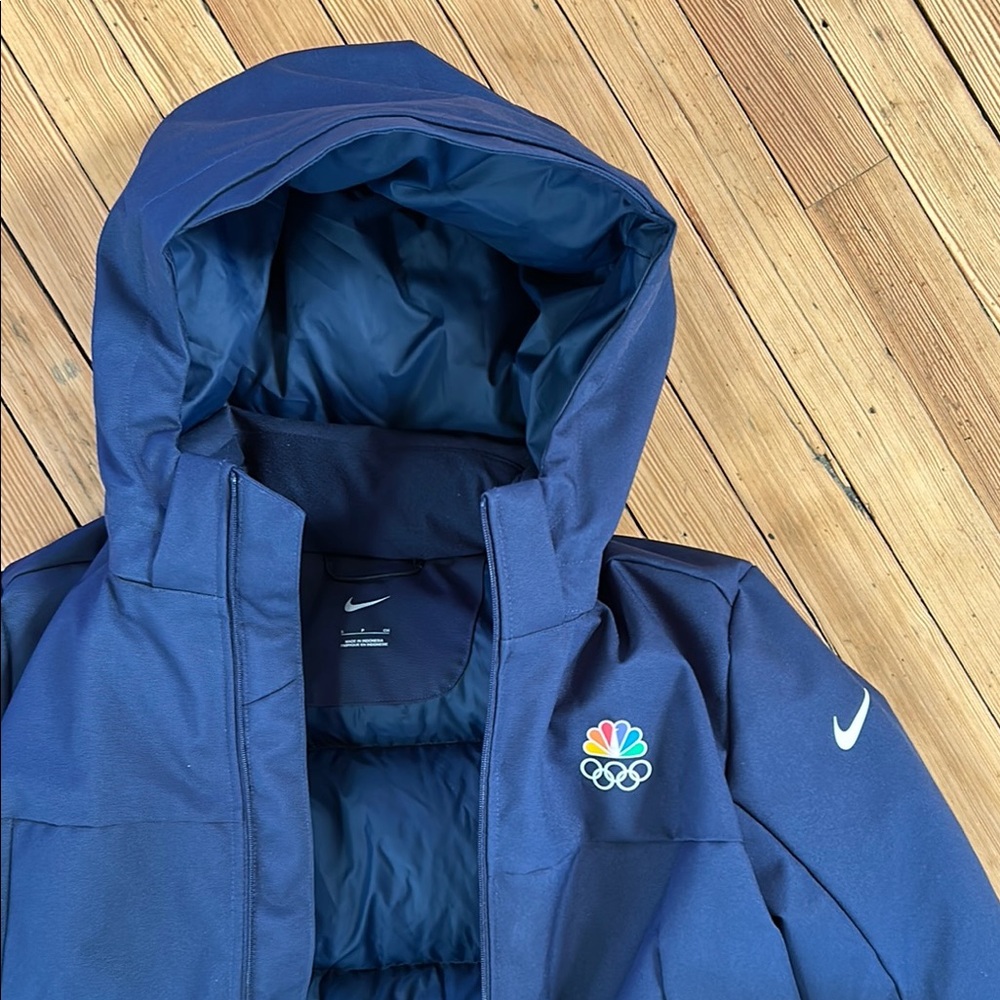 Rare - Nike Olympic NBC Down Puffer Ski Jacket NWOT